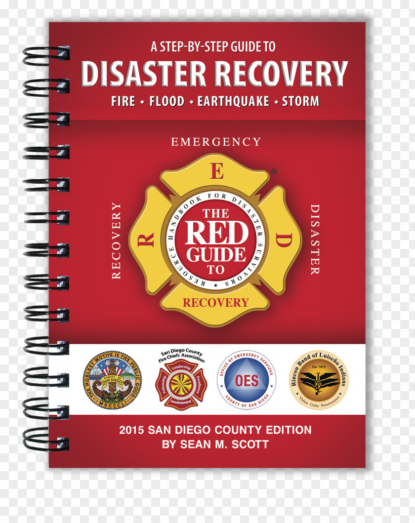 Book The Red Guide To Recovery: Resource Handbook For Disaster Survivors Emergency Management Recovery PNG