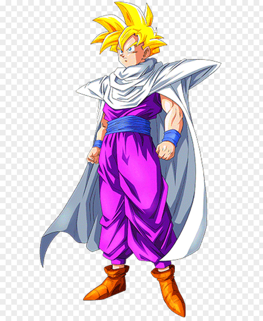 Darkness Dragon Teen Gohan Goku Vegeta Trunks Majin Buu PNG