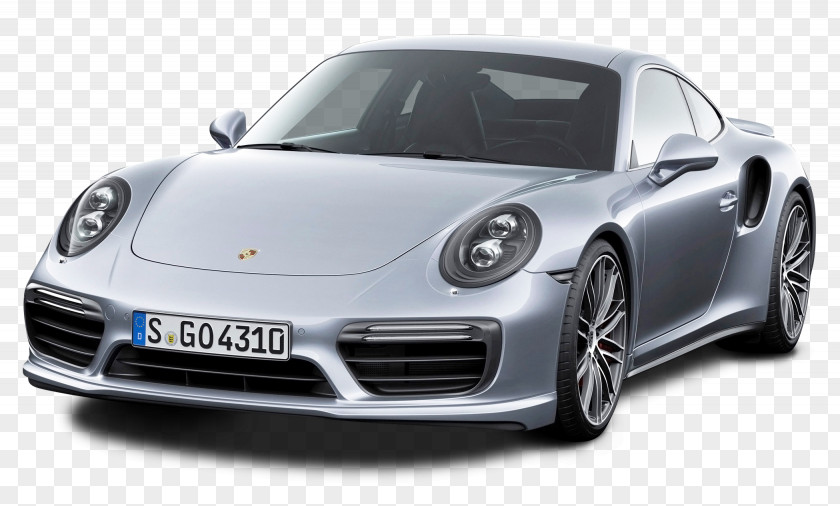 Porsche 911 Turbo Silver Car 2017 S GT2 GT3 930 PNG