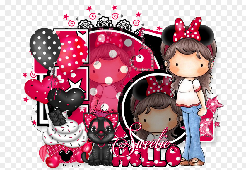Toy Cartoon Pink M Valentine's Day PNG