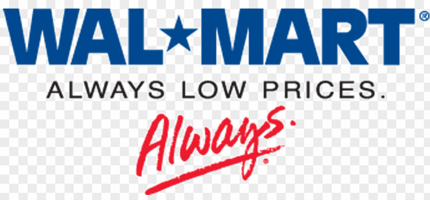 Always Walmart Supercenter Retail Everyday Low Price PNG