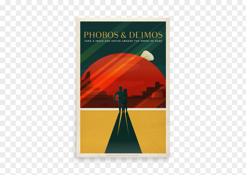 Mars Moon Deimos SpaceX Transportation Infrastructure Phobos Poster Moons Of PNG