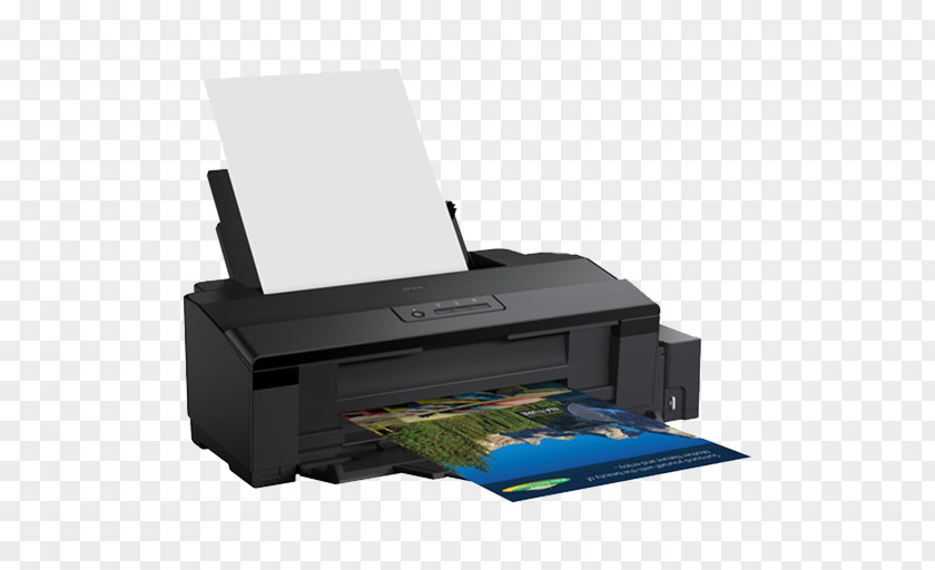 Printer Epson Inkjet Printing Continuous Ink System PNG
