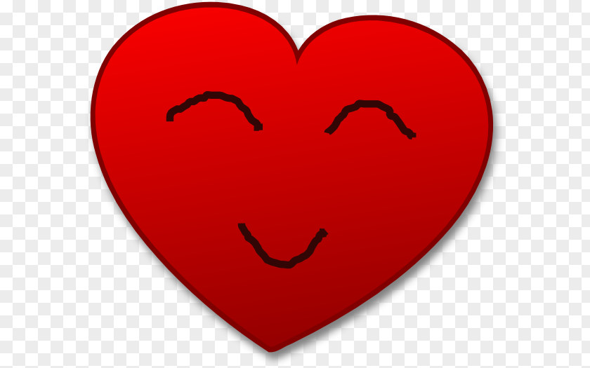 Smiling Heart Clipart Smiley Clip Art PNG