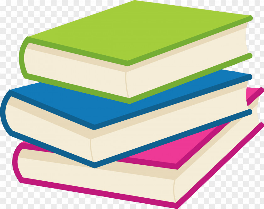 Stacking Textbook Reading Clip Art PNG