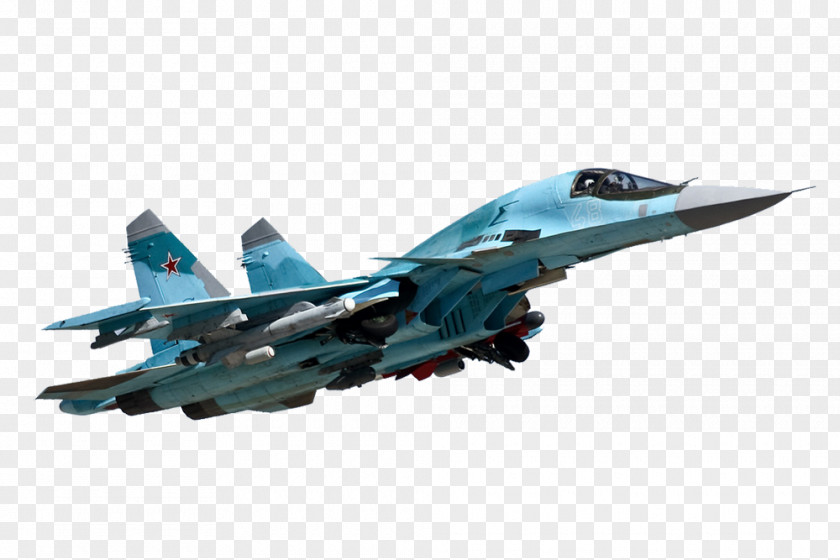 Airplane Sukhoi Su-34 Su-27 Russia PNG