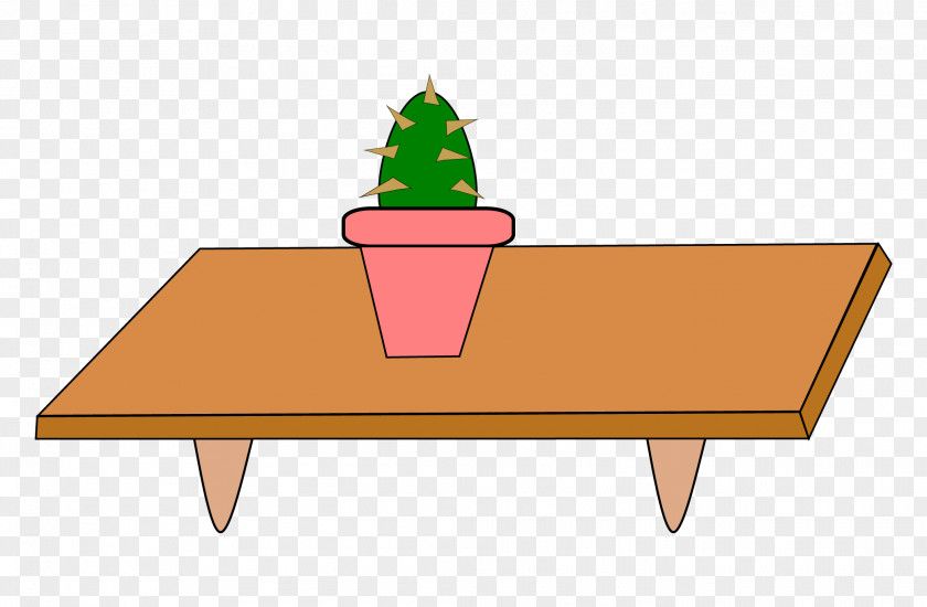 Cactus On The Table Cactaceae Nightstand Clip Art PNG