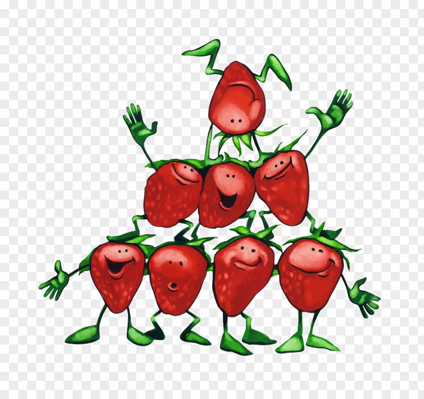 Cute Strawberry Frutti Di Bosco Fruit Vegetable Health Food PNG