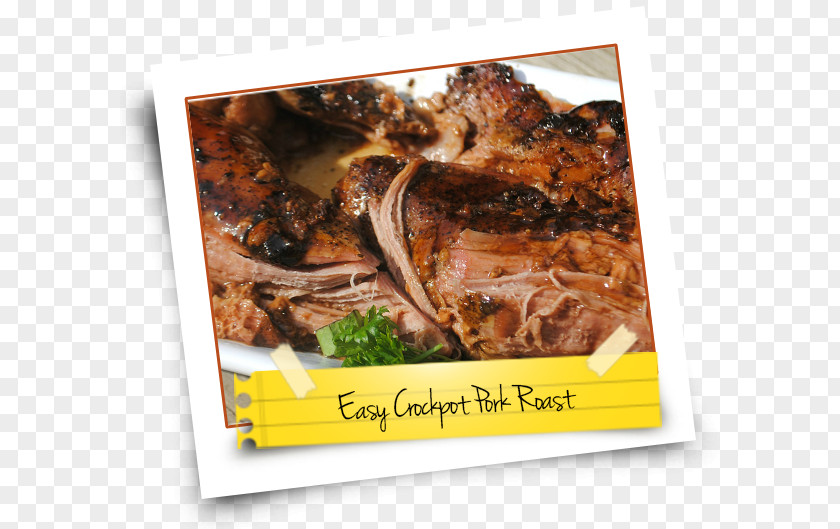 Meat Pulled Pork Domestic Pig Recipe Slow Cookers PNG