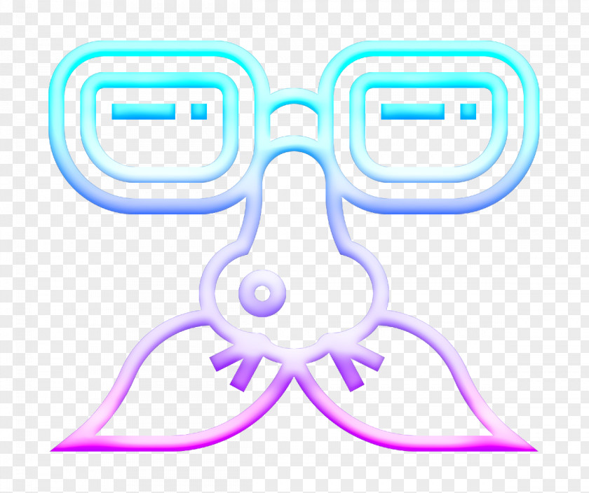 Party Icon Glasses Mask PNG