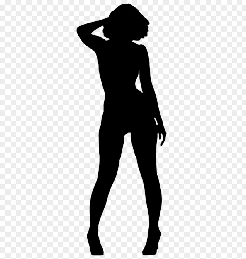 Silhouette Woman Female PNG