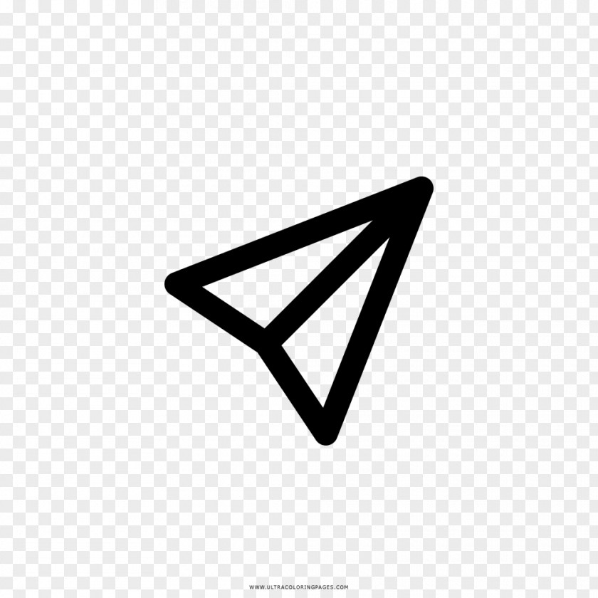 Airplane Paper Plane Drawing Coloring Book PNG