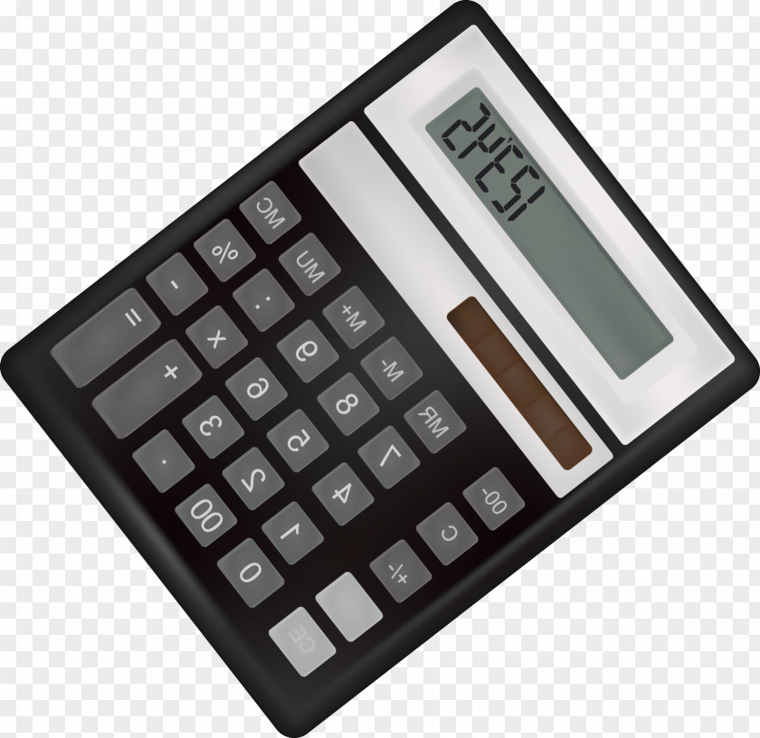 Computer Vector Calculator Colored Pencil PNG