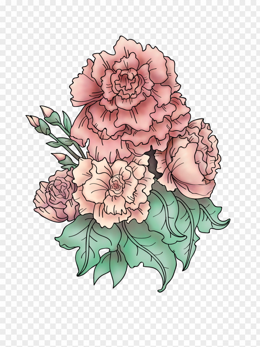 Design Carnation Tattoo Artist Drawings For Tattoos PNG