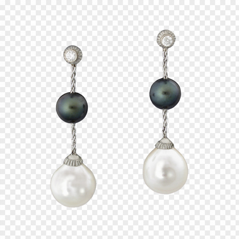 Earrings Image Earring Tahitian Pearl Cultured Freshwater Pearls PNG