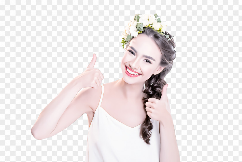 Finger Pink Crown PNG