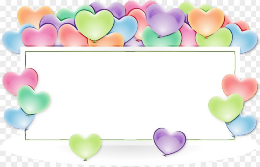 Heart Wish Birthday Party Invitation PNG