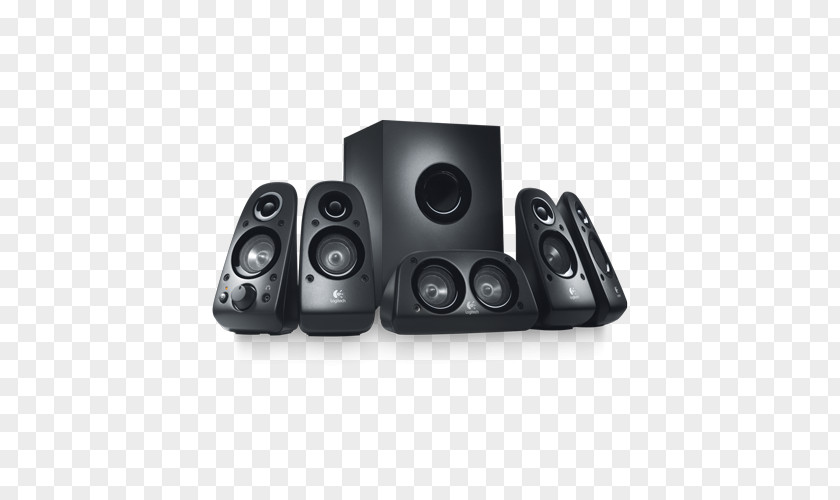 Logitech Z506 5.1 Surround Sound Loudspeaker Computer Speakers PNG