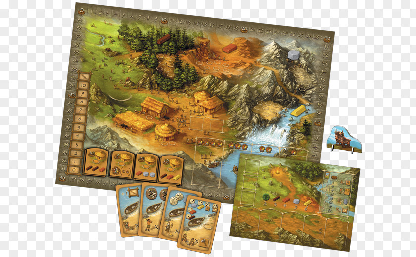 Stone Age Z-Man Games Carcassonne Board Game PNG
