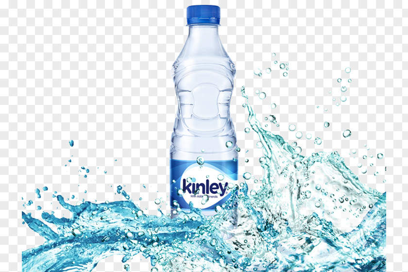 Water Bottle Mockup Fizzy Drinks Kinley Coca-Cola Carbonated PNG