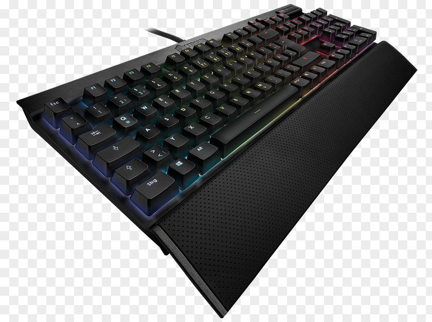Cherry Computer Keyboard Corsair Gaming K95 Rgb Platinum Mechanical Keypad PNG