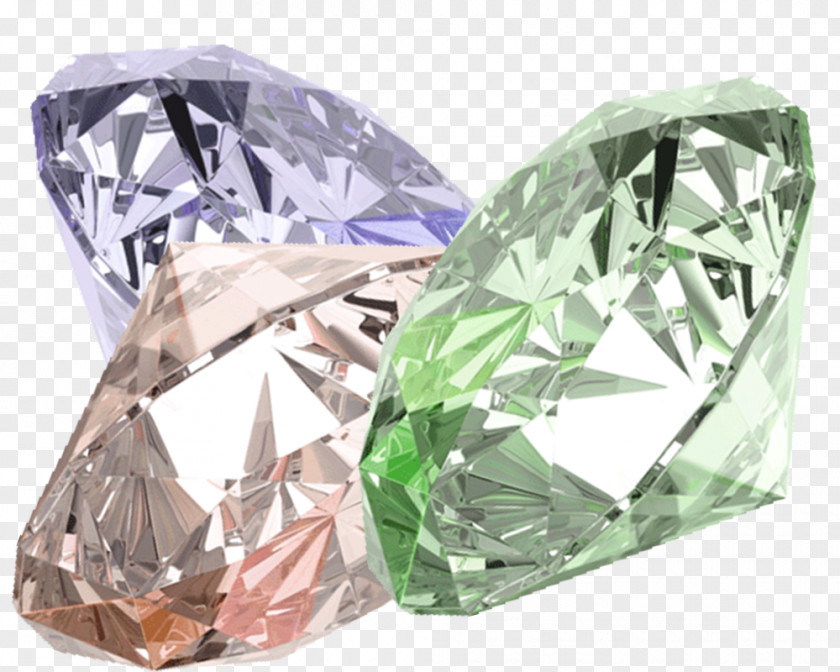 Color Translucent Diamond Material Properties Of PNG