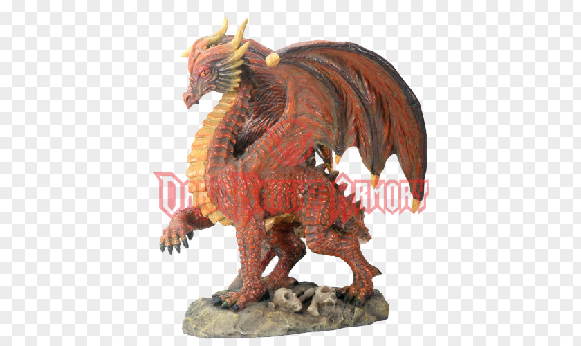 Dragon Statue Figurine The Bone Collector PNG
