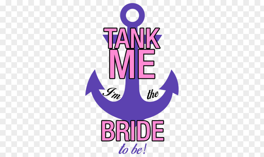 Girly Anchors Canvas Bride Bachelorette Party Logo T-shirt PNG