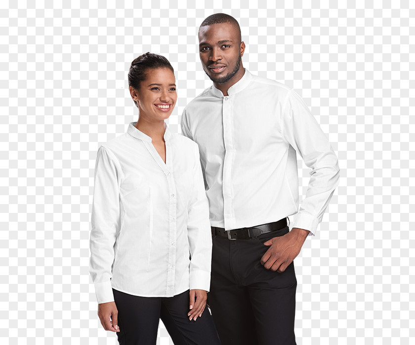 Managers Work Uniforms For Men Dress Shirt T-shirt Sleeve Blouse PNG