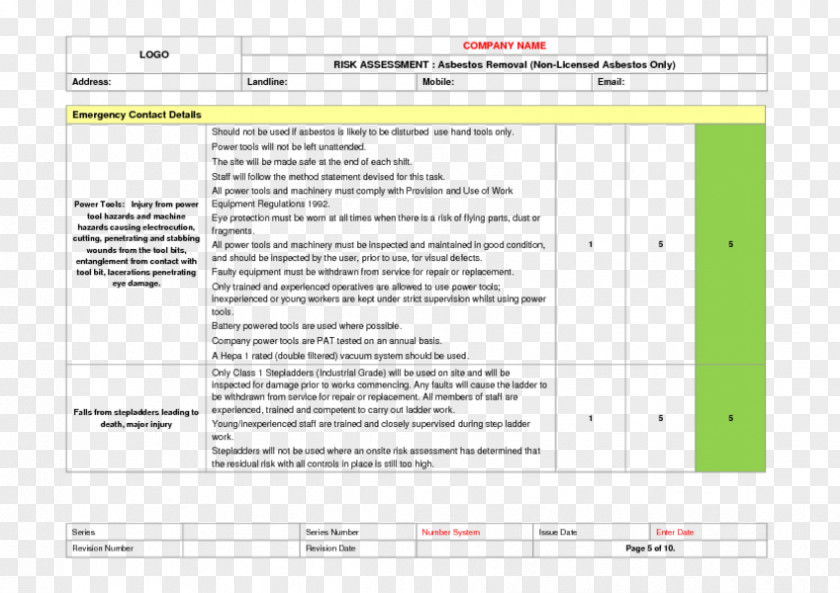 Risk Analysis Assessment Asbestos Abatement Hazard PNG