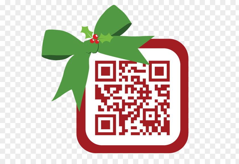 Seasons Greetings QR Code Postal Hot Tours Information PNG