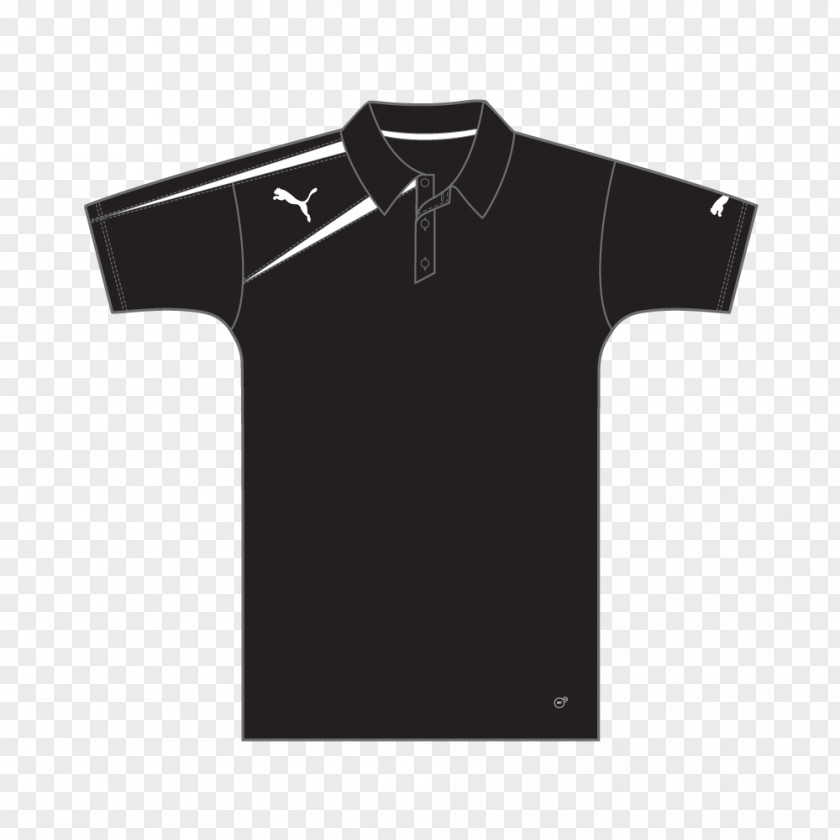 T-shirt Polo Shirt Sleeve Puma Collar PNG