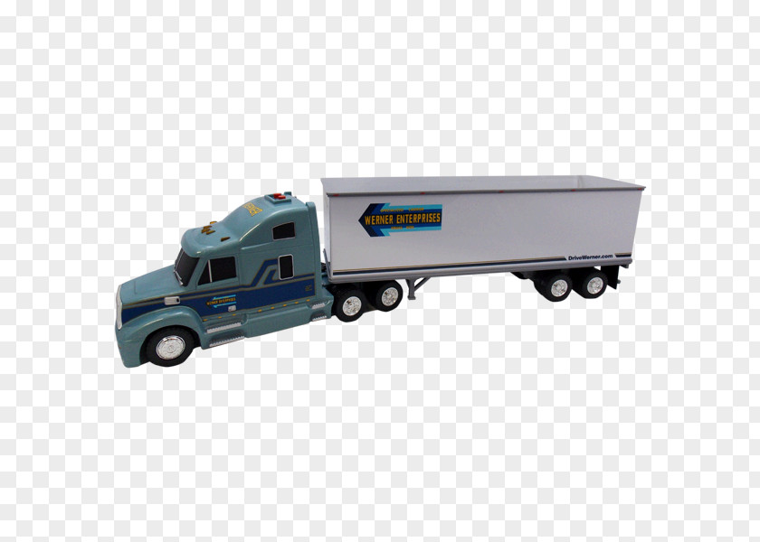 Toy Truck Car Freightliner Cascadia Werner Enterprises Peterbilt Semi-trailer PNG