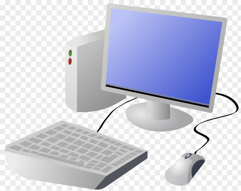 Computer Cartoon Image Laptop Desktop Computers Clip Art PNG