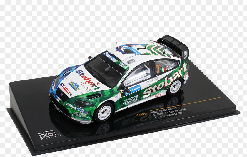 Ford Focus Rs Rally RS WRC Car 2008 Swedish World Championship PNG