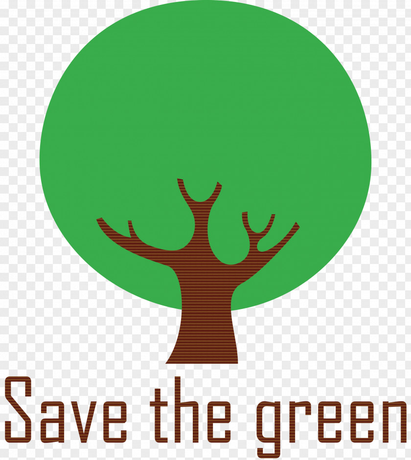 Save The Green Arbor Day PNG