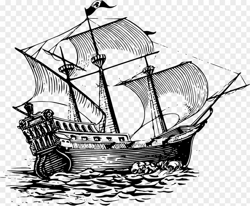 Ship Drawing Sailing Clip Art PNG