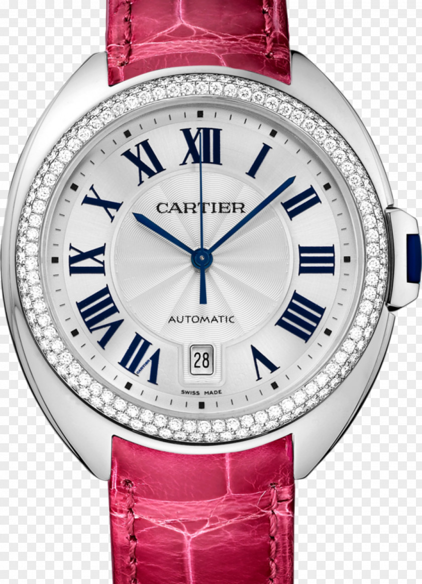 Watch Cartier Pilgrim Aidin Luxury Strap PNG