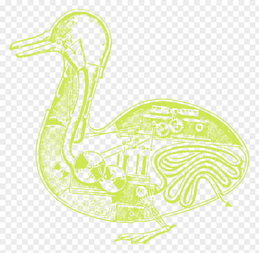 Duck Digesting Automaton Robot Anatidae PNG
