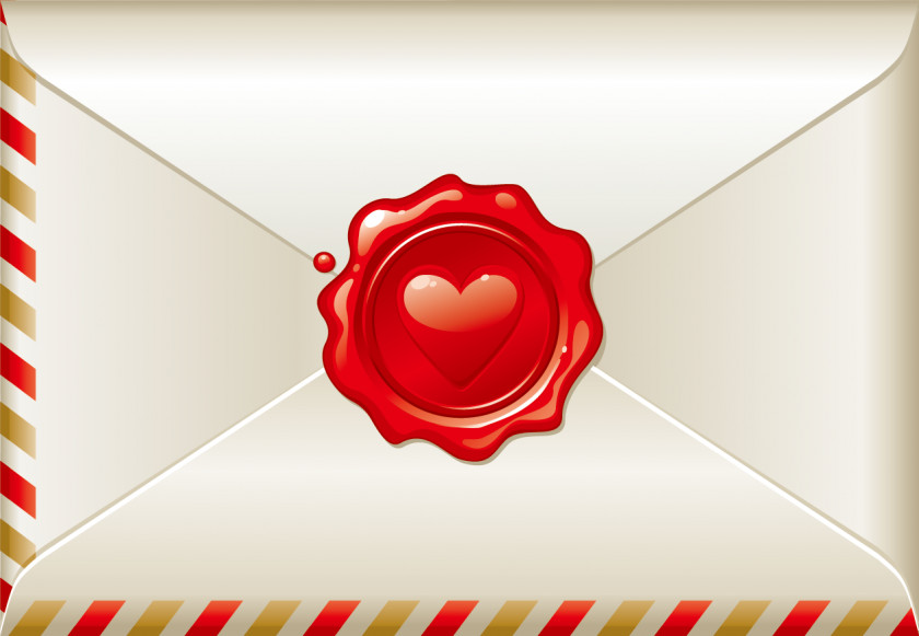Envelopes Vector Material Valentines Day Heart Symbol PNG