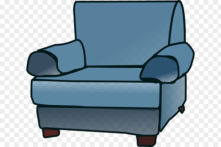 Old Couch Table Chair Recliner Clip Art PNG