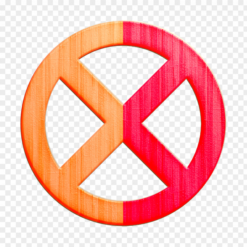 Peace Logo No Stopping Icon Forbidden Parking PNG