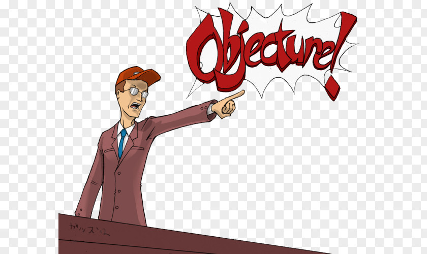 Phoenix Wright Objection Dale Gribble Cartoon Bobby Hill Video Games Clip Art PNG