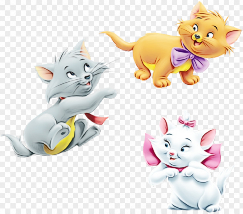 Toy Animal Figure Whiskers Kitten Figurine Cat Paw PNG