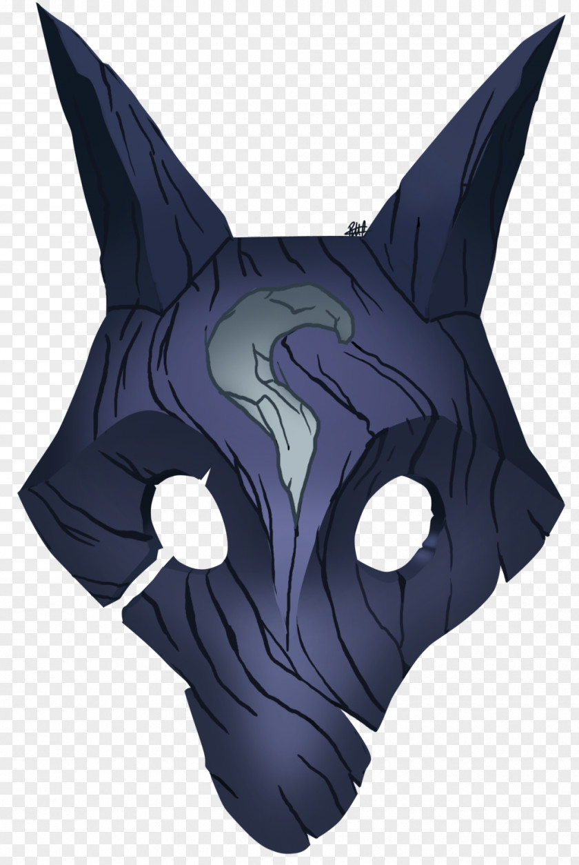 Werewolf Worbla Mask Drawing T-shirt PNG