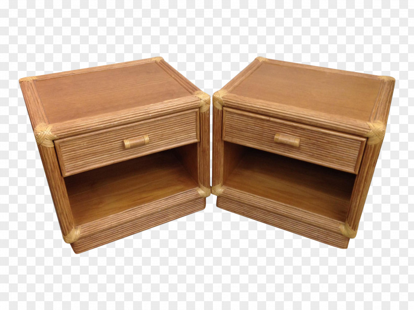Design Bedside Tables Drawer File Cabinets Wood Stain PNG