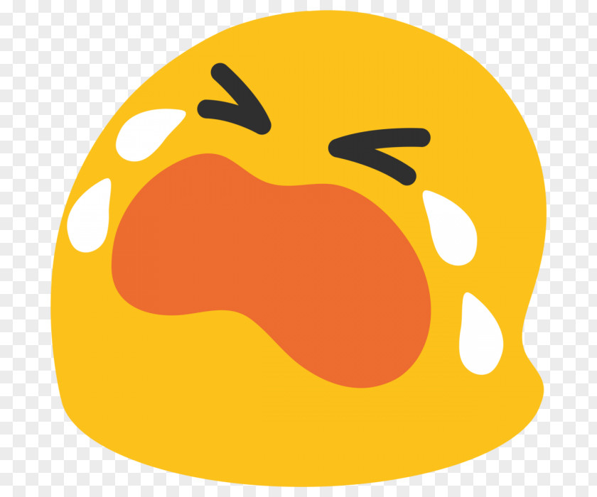 Emoji Face With Tears Of Joy Android Emoticon Crying PNG