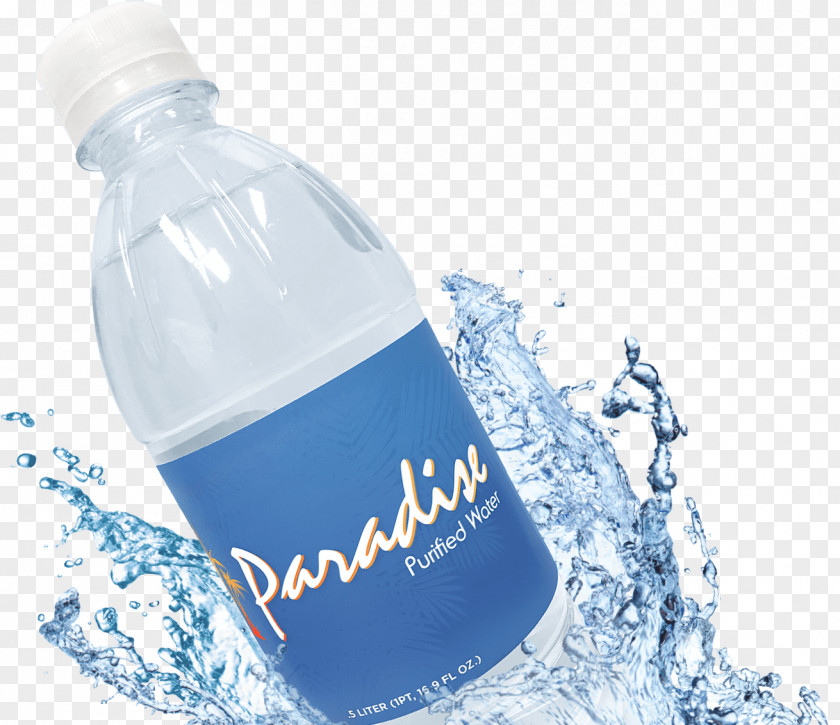 Purified Water Bottles Mineral Bottled PNG