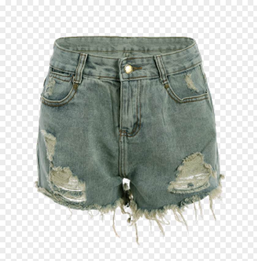 Ripped Jeans Fashion Blouse Denim Bermuda Shorts PNG