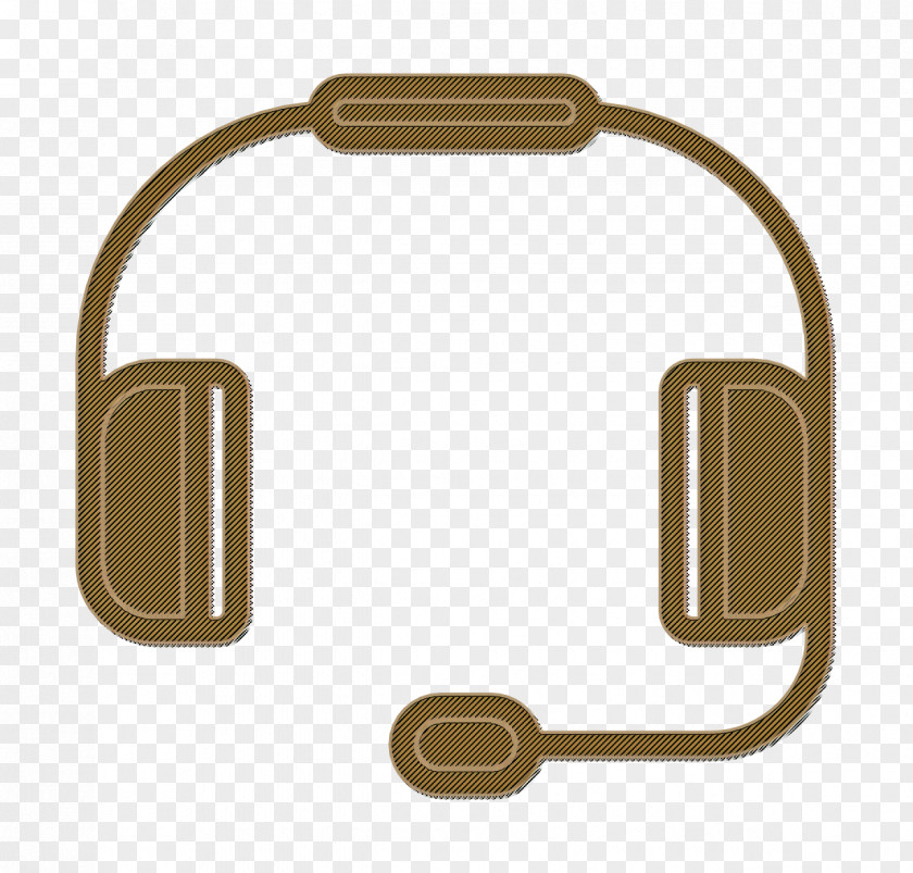 Support Icon Linear Color SEO Headphones PNG